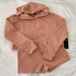Fashion Nova Hoodie Short Set NWT